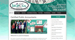 Desktop Screenshot of luciacpa.com
