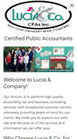 Mobile Screenshot of luciacpa.com